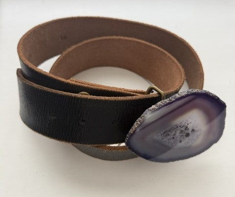 Belts With Stone Buckle