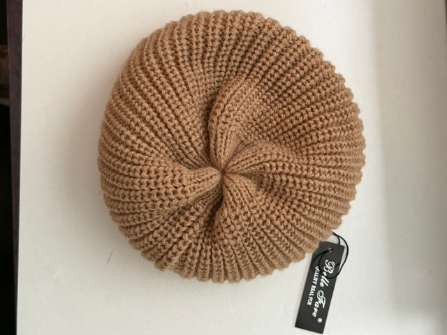 Knitted Hat Natural/Net Lining