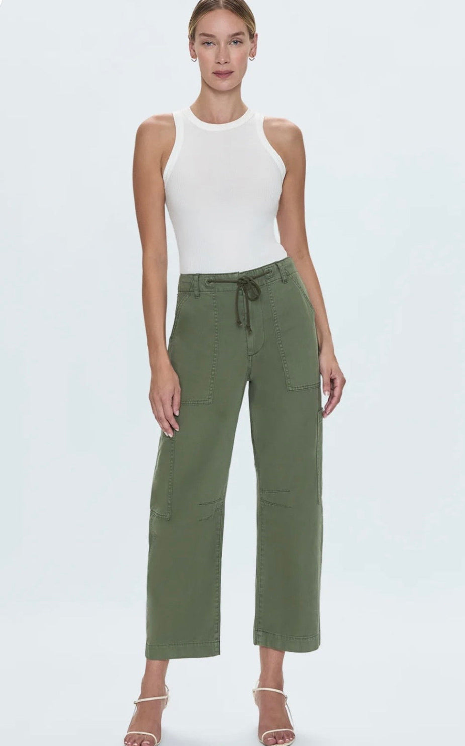 Sabrina Curved Utility Pant