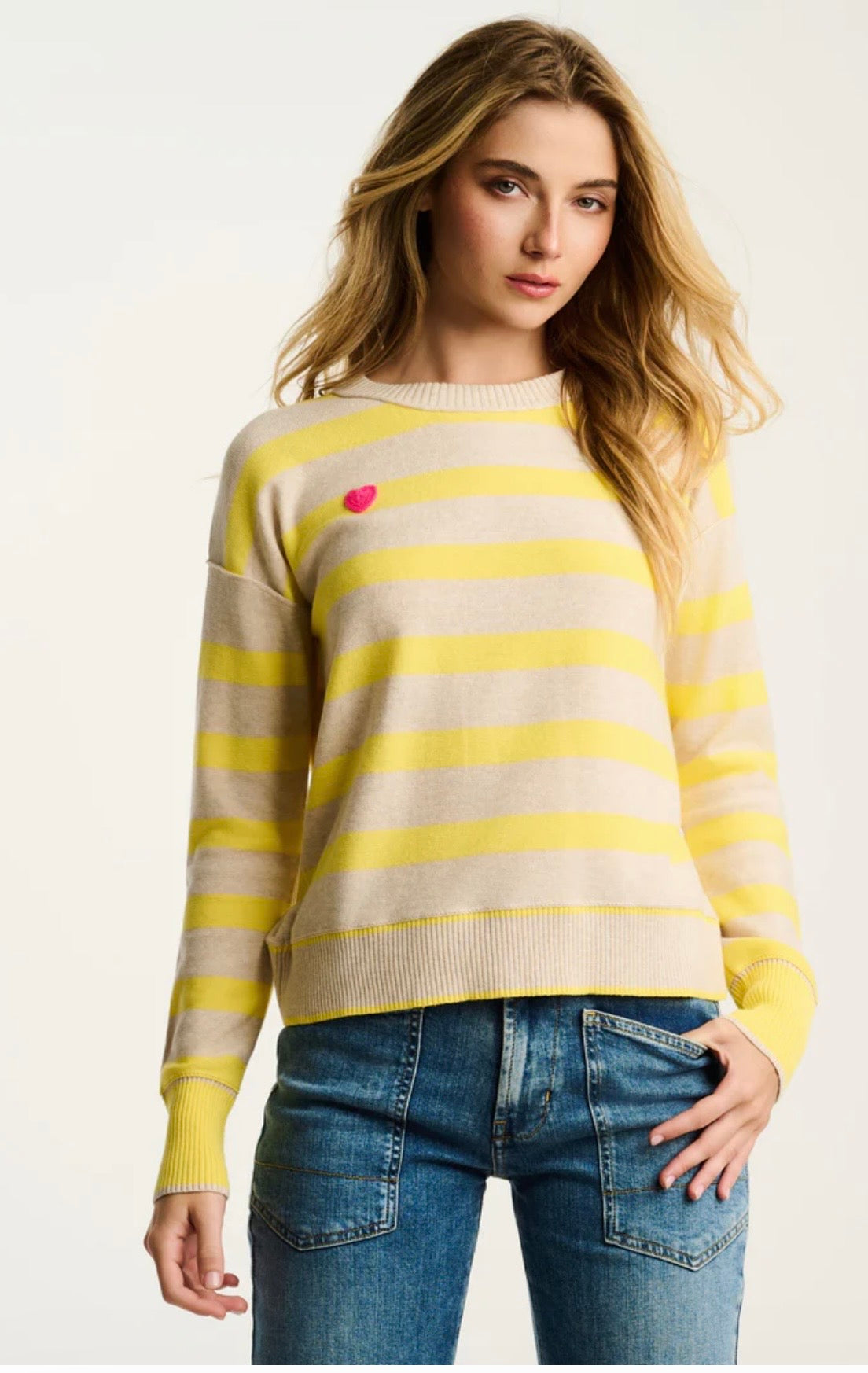 Subtle Love Sweater- Almond/Butter