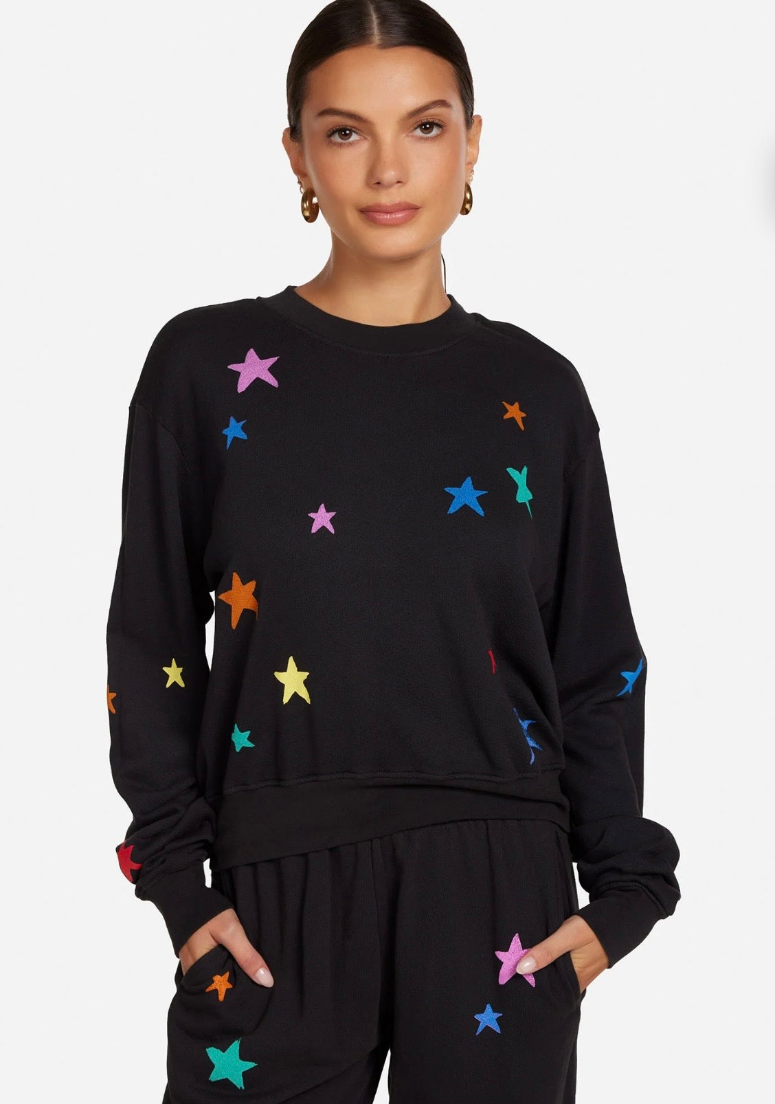 Spalding Brushed Stars Pullover