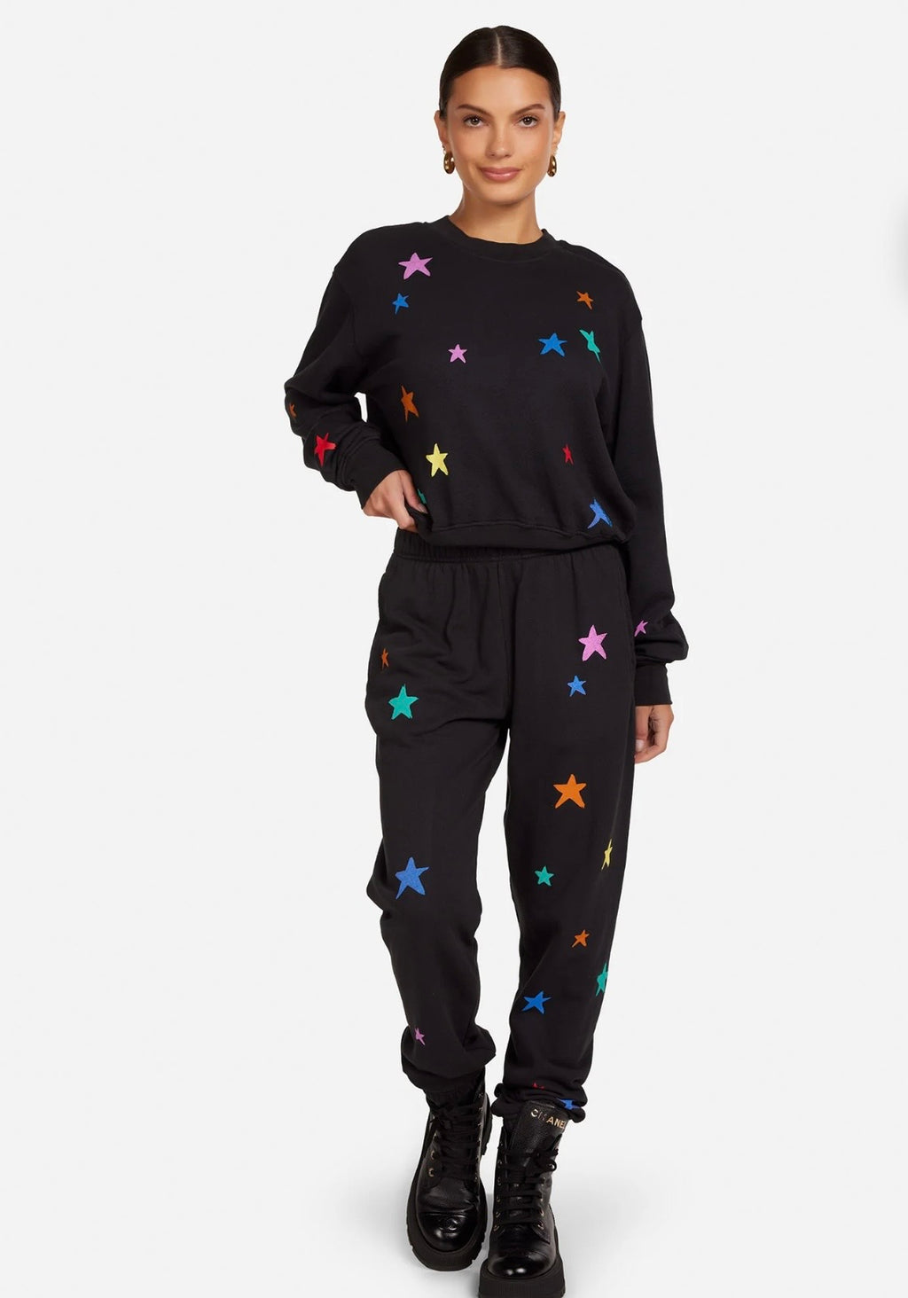 Spalding Brushed Stars Pullover