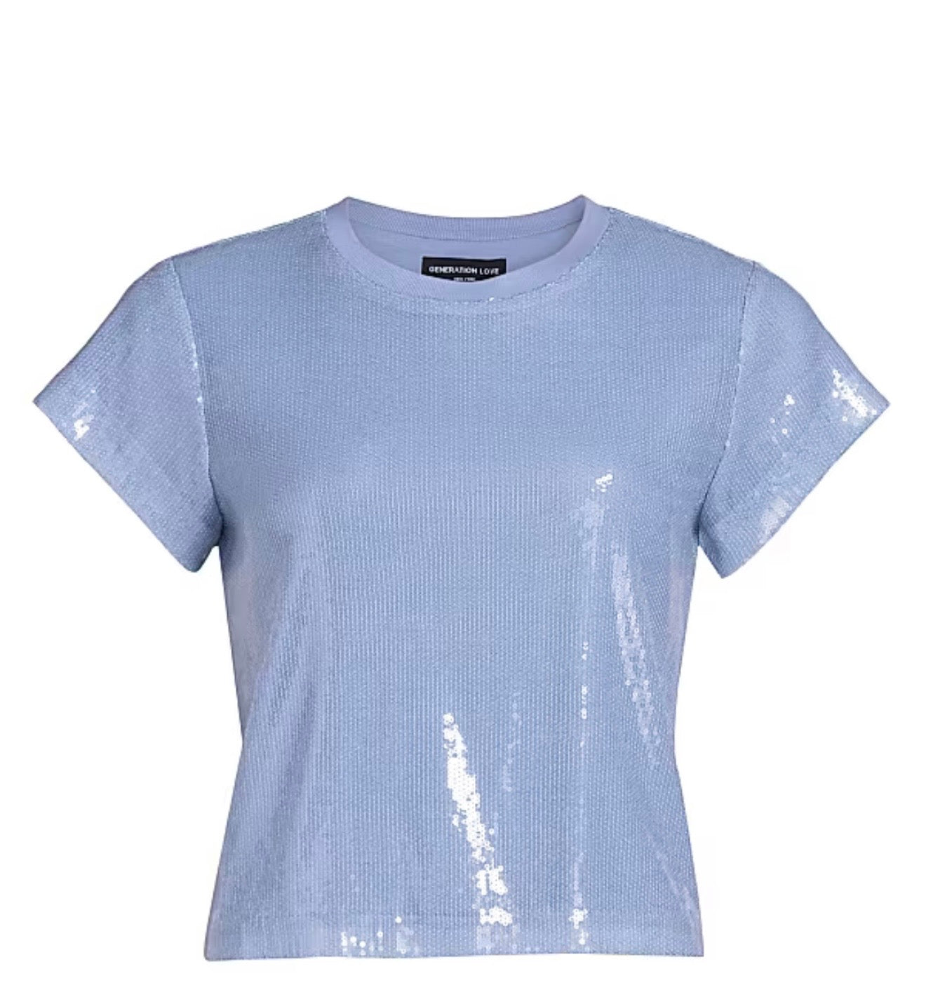 Kai Sequin Top- Opal