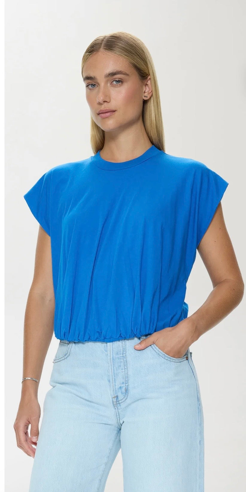 Millie Bubble Tee- Dusk