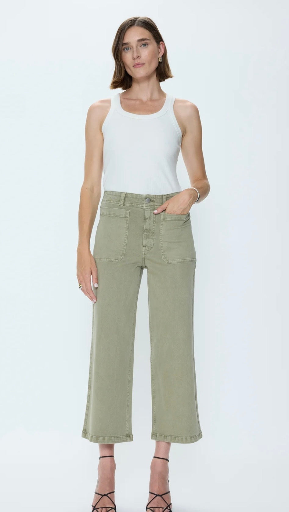 Zooey Patch Pocket Utility Pant